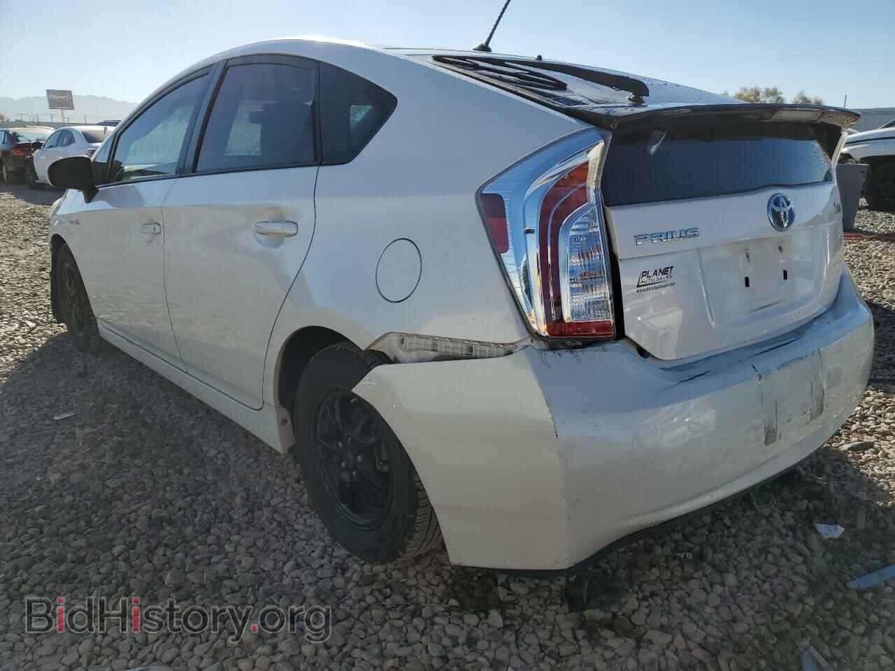2014 TOYOTA PRIUS - VIN: JTDKN3DU8E0381337 - Фото 2