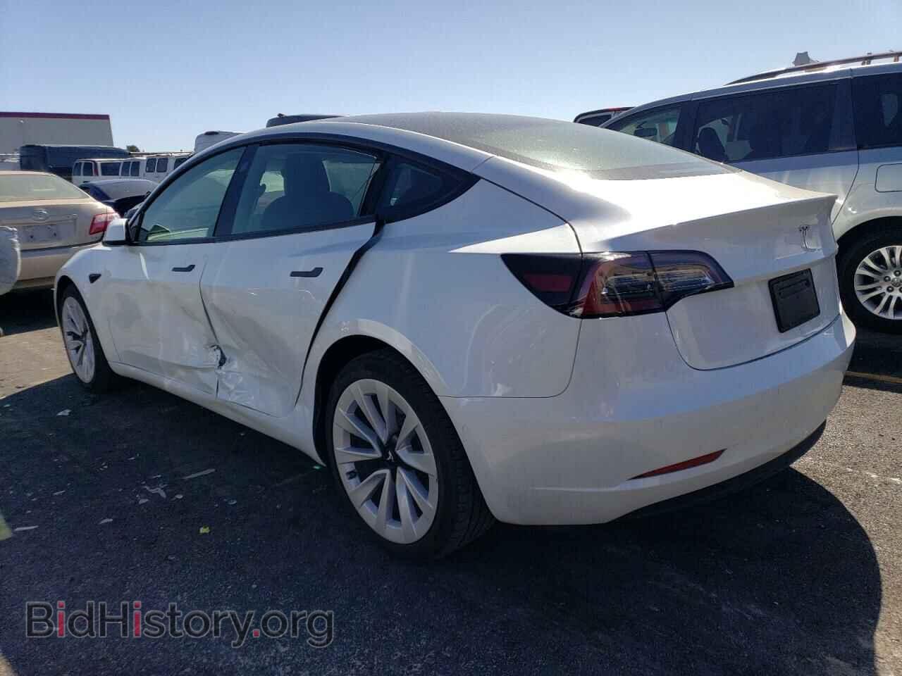 2022 TESLA MODEL 3 - VIN: 5YJ3E1EA5NF375798 - Photo 2