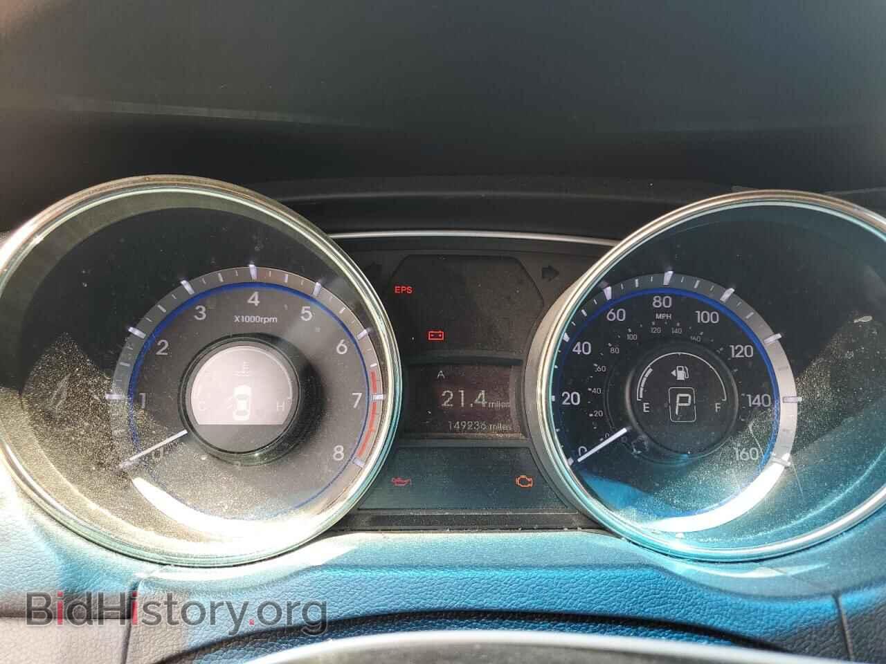2012 HYUNDAI SONATA - VIN: 5NPEC4AC8CH363327 - Фото 9