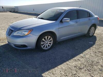 2013 Chrysler 200 200 Tourin, синий — VIN 1C3CCBBB2DN545449, Copart