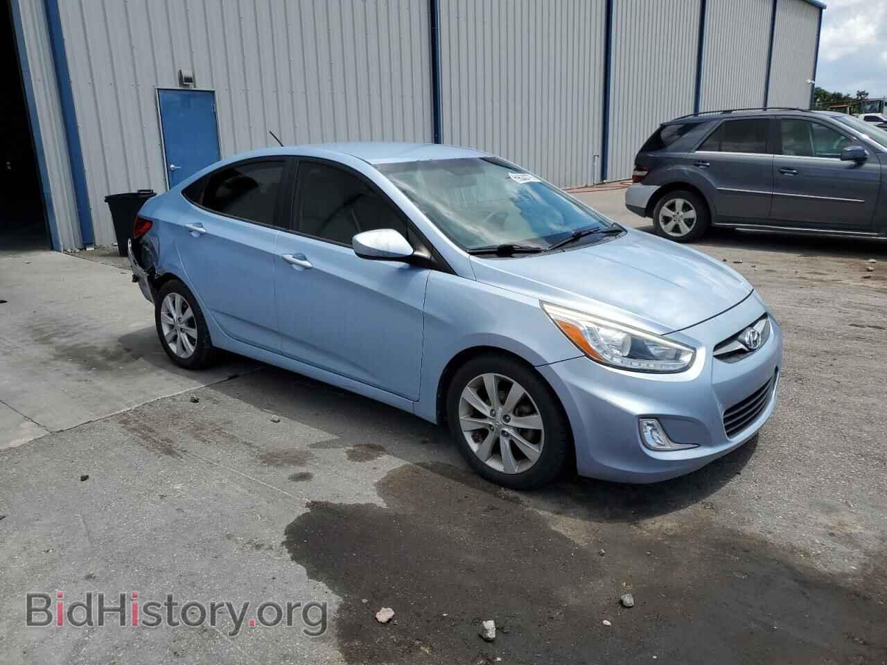 2014 HYUNDAI ACCENT - VIN: KMHCU4AEXEU611975 - Фото 4