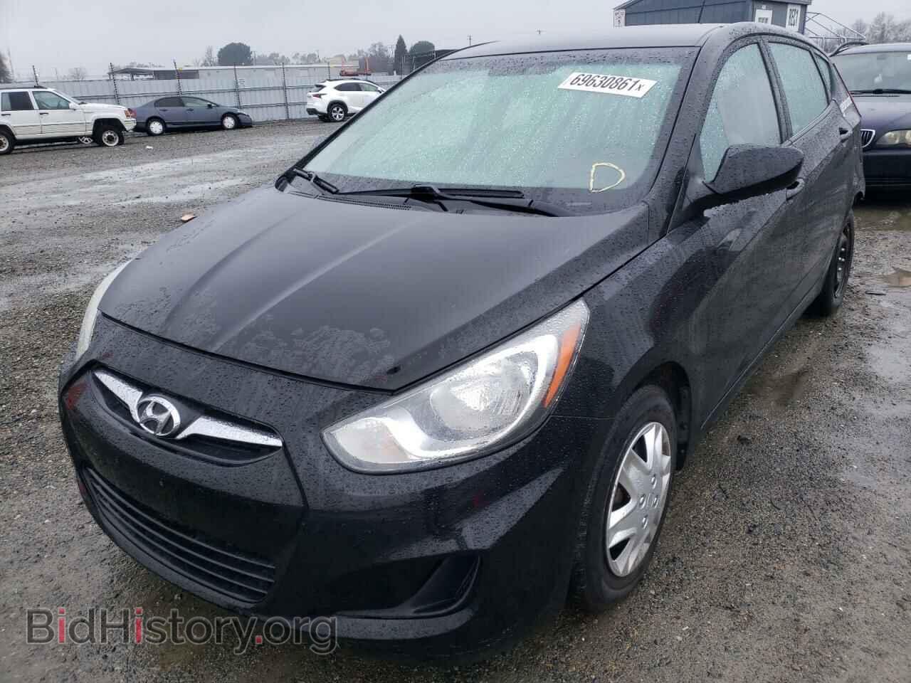 2012 HYUNDAI ACCENT - VIN: KMHCT5AEXCU045886 - Фото 2