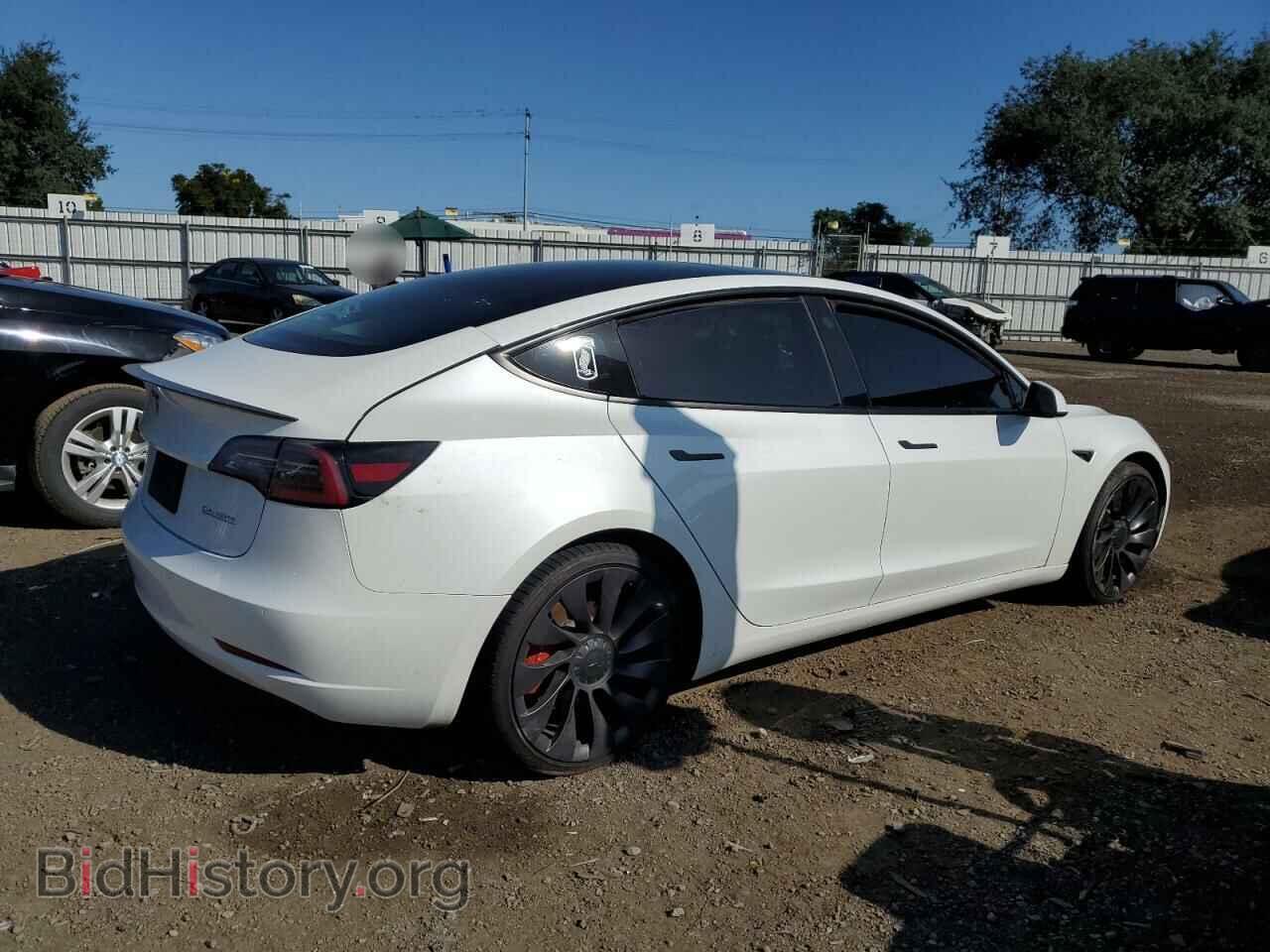 2021 TESLA MODEL 3 - VIN: 5YJ3E1ECXMF015734 - Фото 3