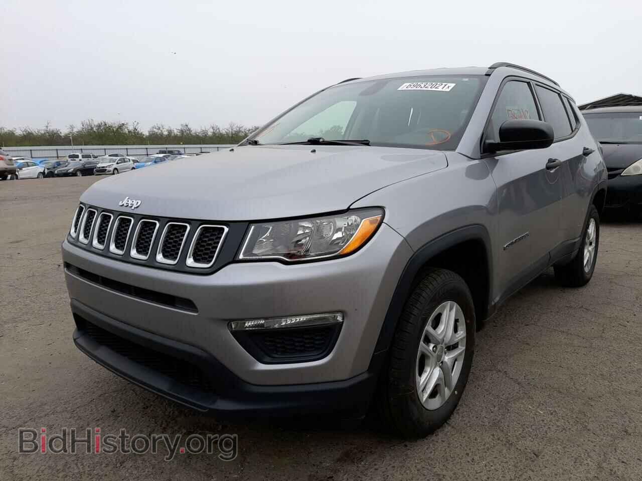 2018 JEEP COMPASS - VIN: 3C4NJDAB4JT153608 - Фото 2