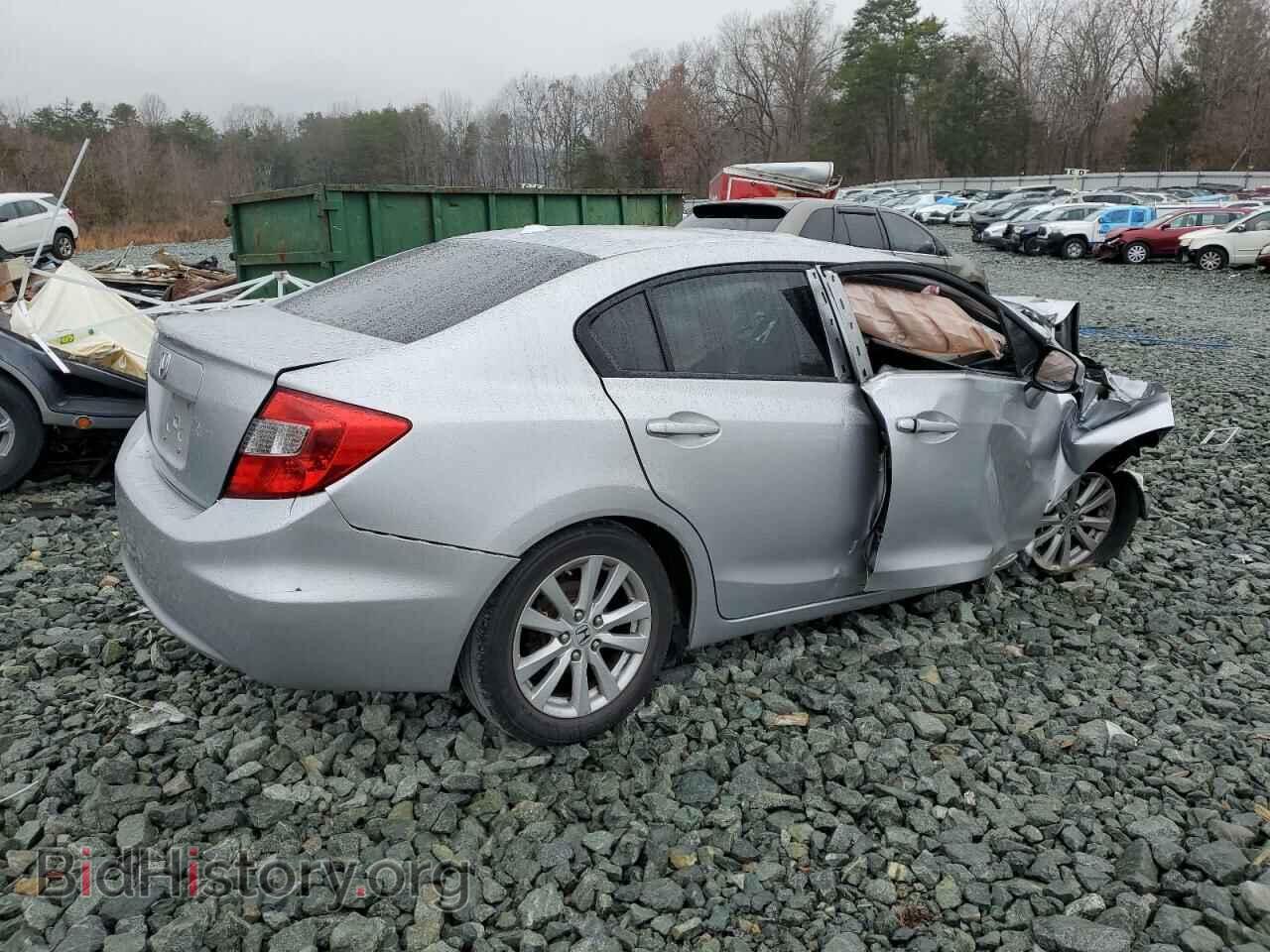 2012 HONDA CIVIC - VIN: 19XFB2F94CE344416 - Фото 3