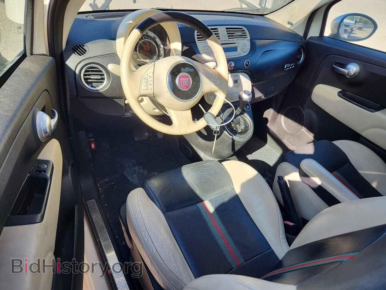 2012 FIAT 500 - VIN: 3C3CFFCR4CT229110 - Фото 8