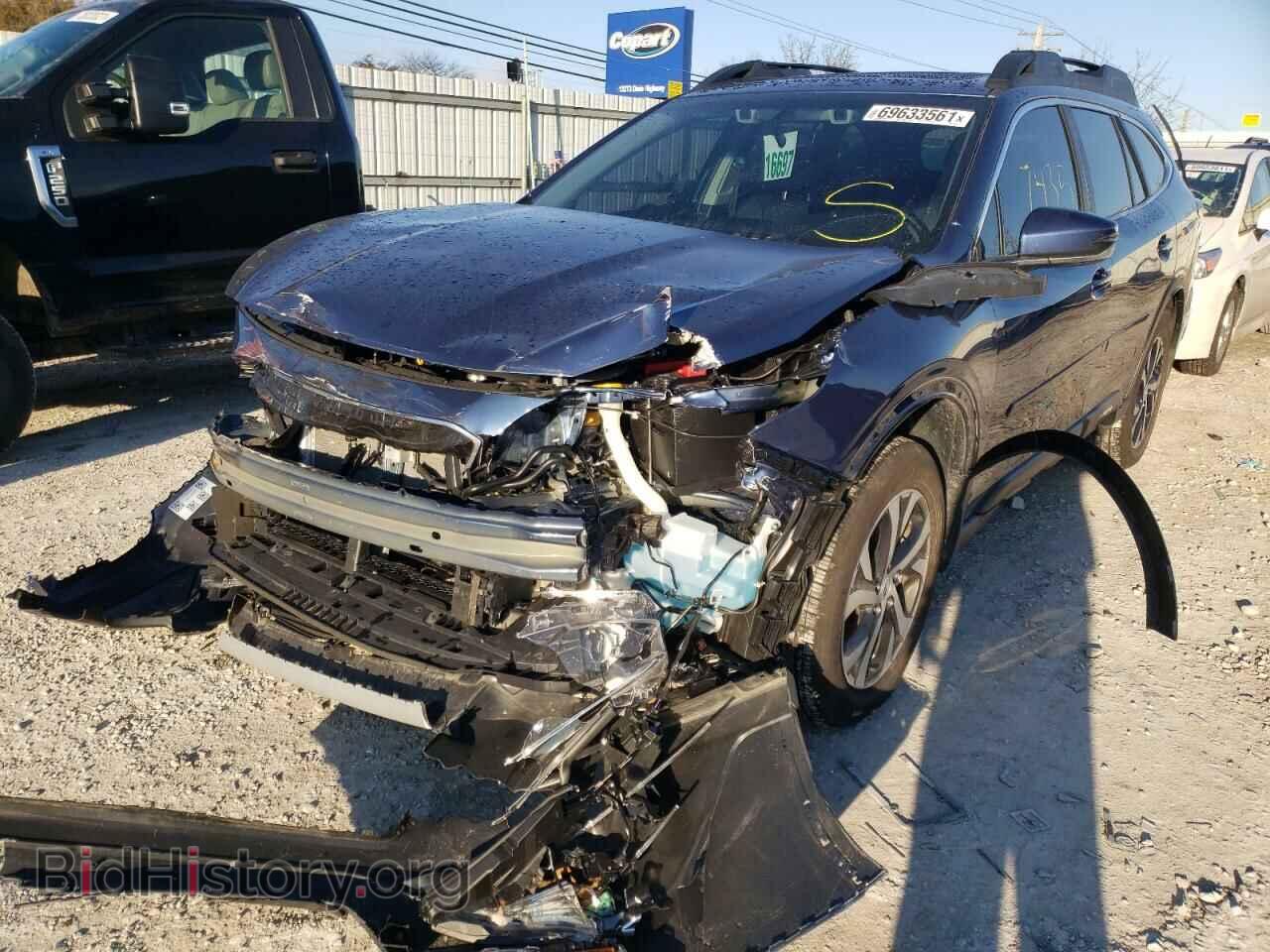 2021 SUBARU OUTBACK - VIN: 4S4BTANC8M3185973 - Фото 2