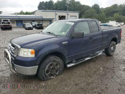 2007 Ford ALL MODELS F150, синий — VIN 1FTRX14W37FA28048, Copart