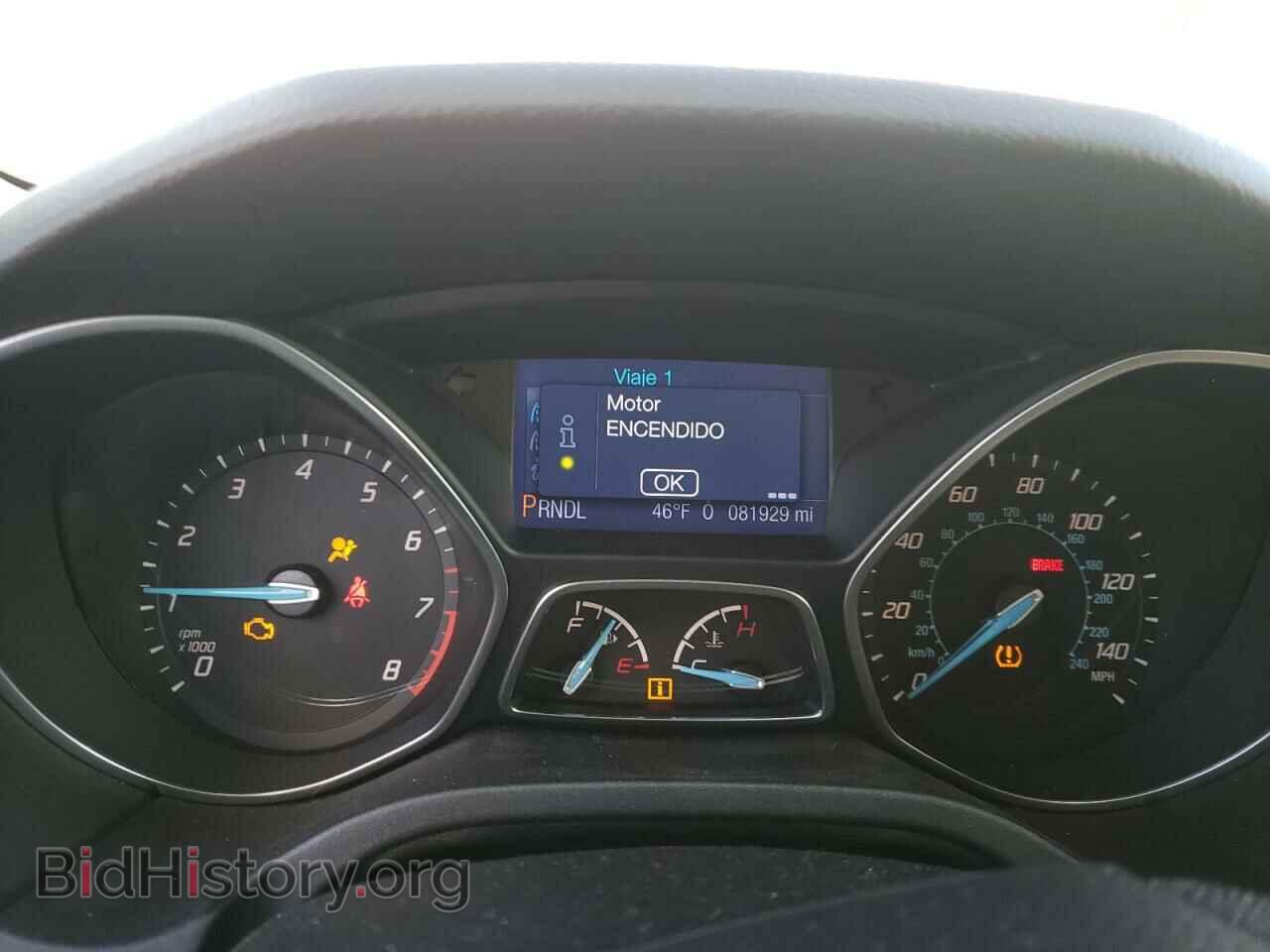 2014 FORD FOCUS - VIN: 1FADP3F29EL120835 - Фото 9