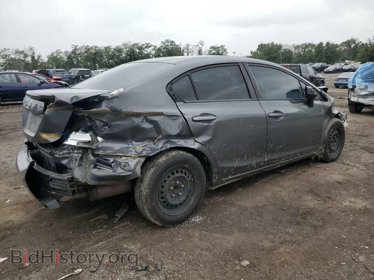 2012 HONDA CIVIC - VIN: 2HGFB2F54CH595424 - Фото 3