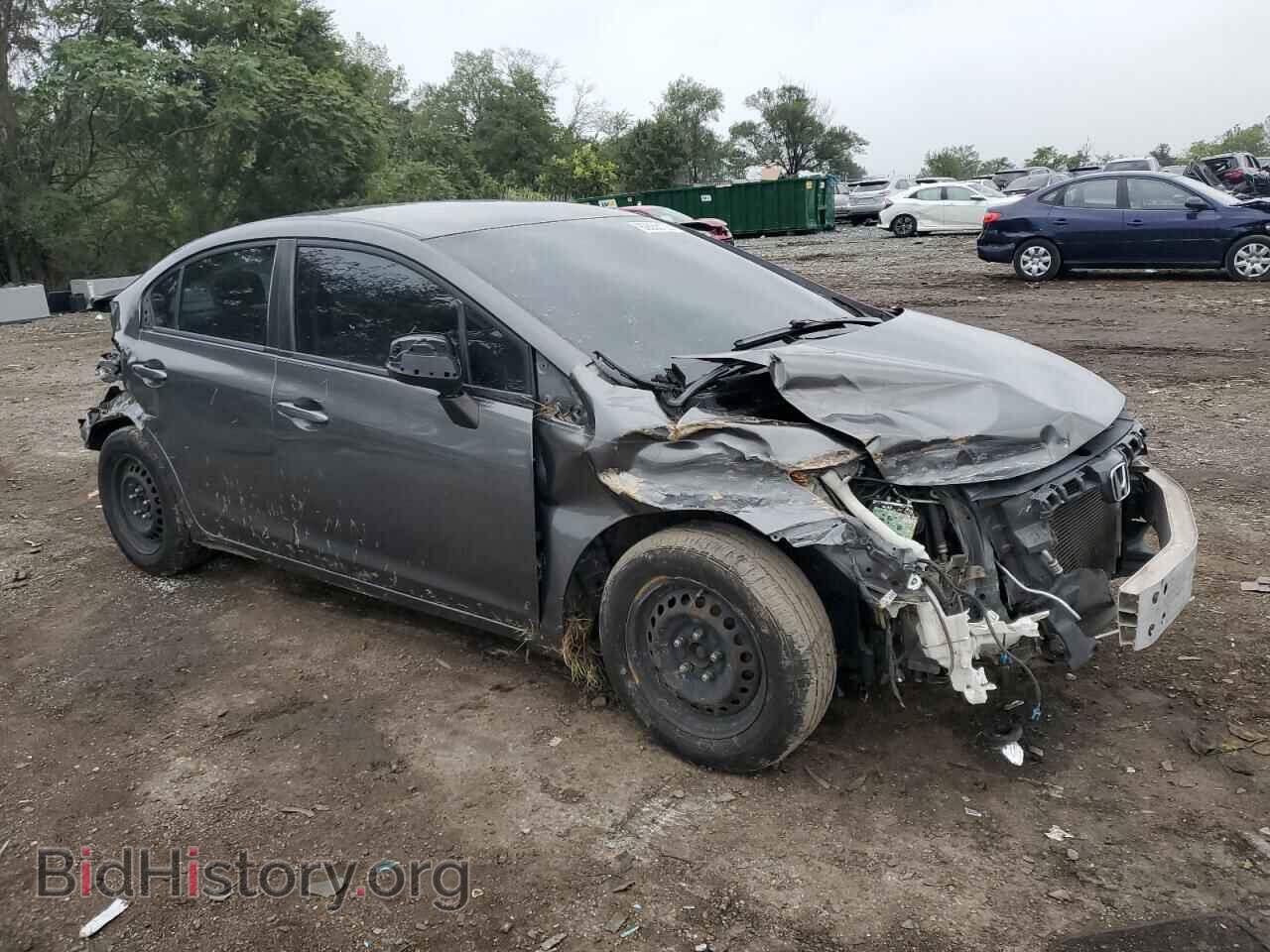 2012 HONDA CIVIC - VIN: 2HGFB2F54CH595424 - Фото 4