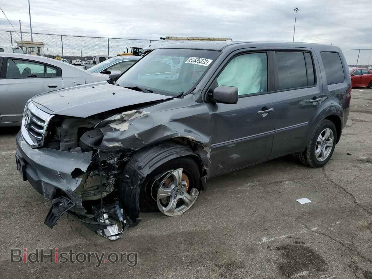 Photo 5FNYF4H56CB057964 - HONDA PILOT 2012
