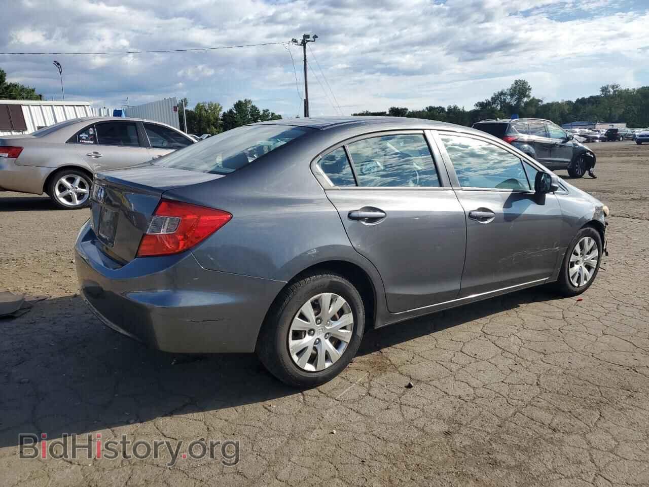 2012 HONDA CIVIC - VIN: 2HGFB2F56CH325854 - Фото 3