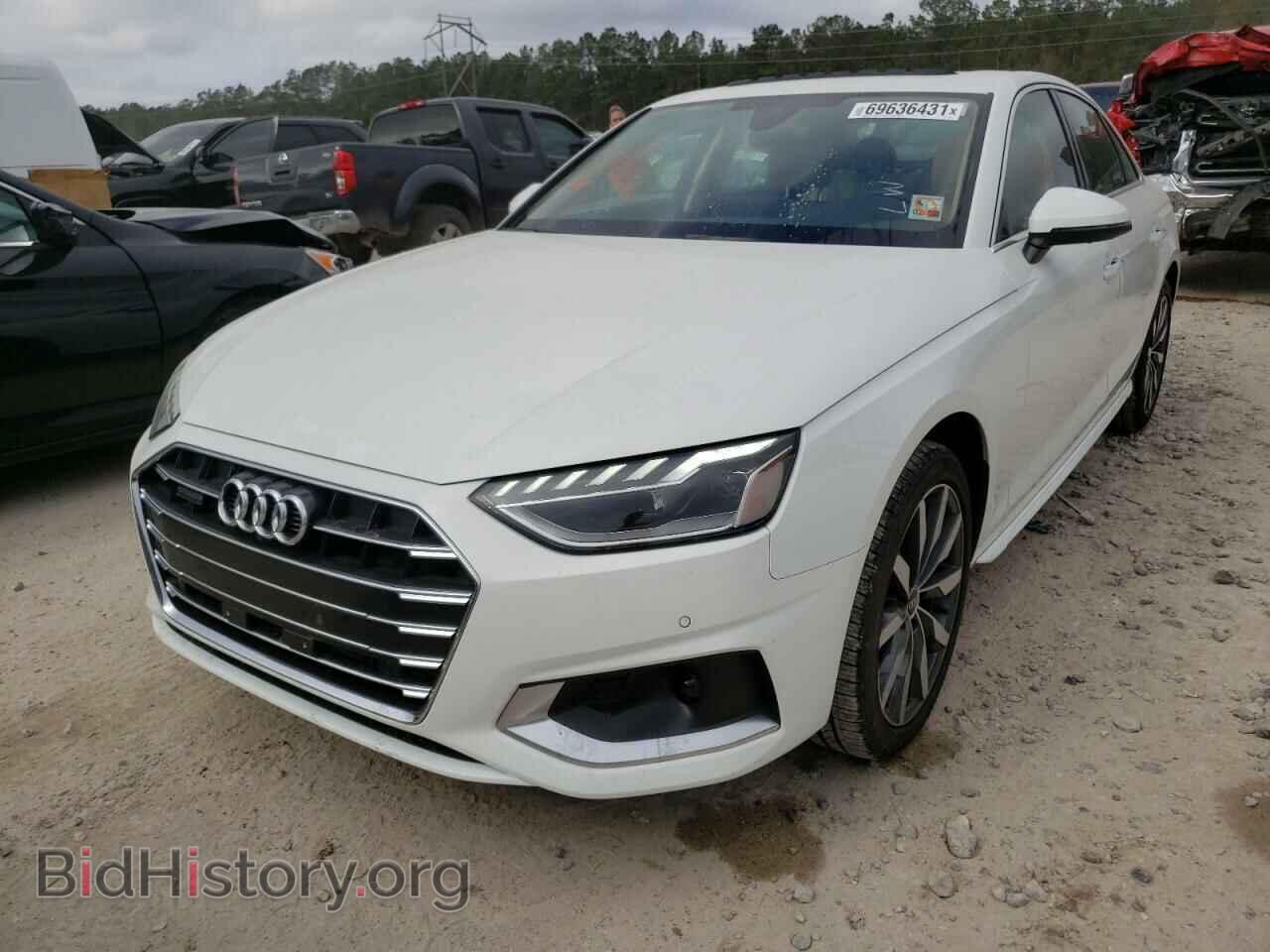 2021 AUDI A4 - VIN: WAUBBAF45MA032765 - Фото 2