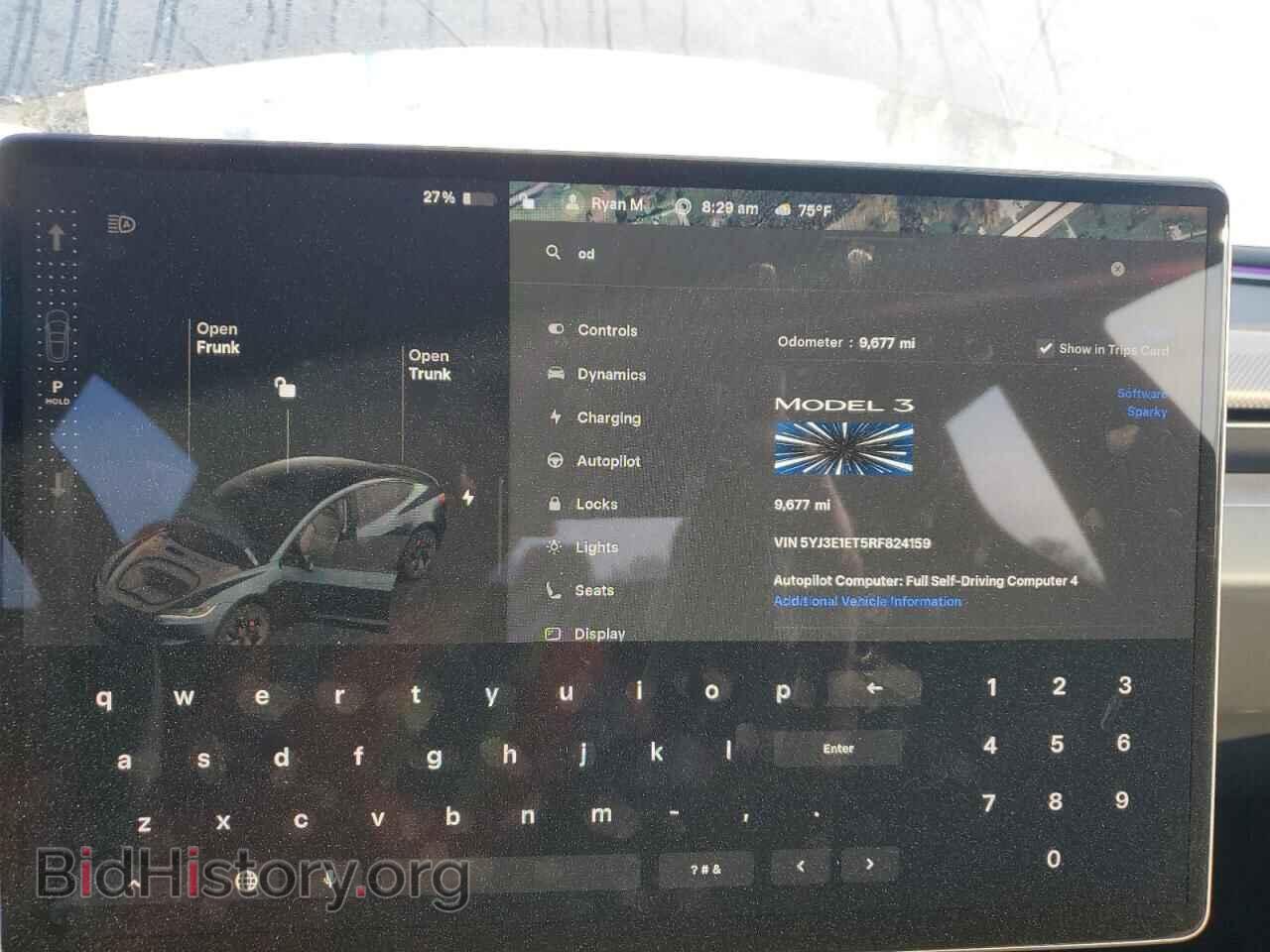 2024 TESLA MODEL 3 - VIN: 5YJ3E1ET5RF824159 - Photo 9