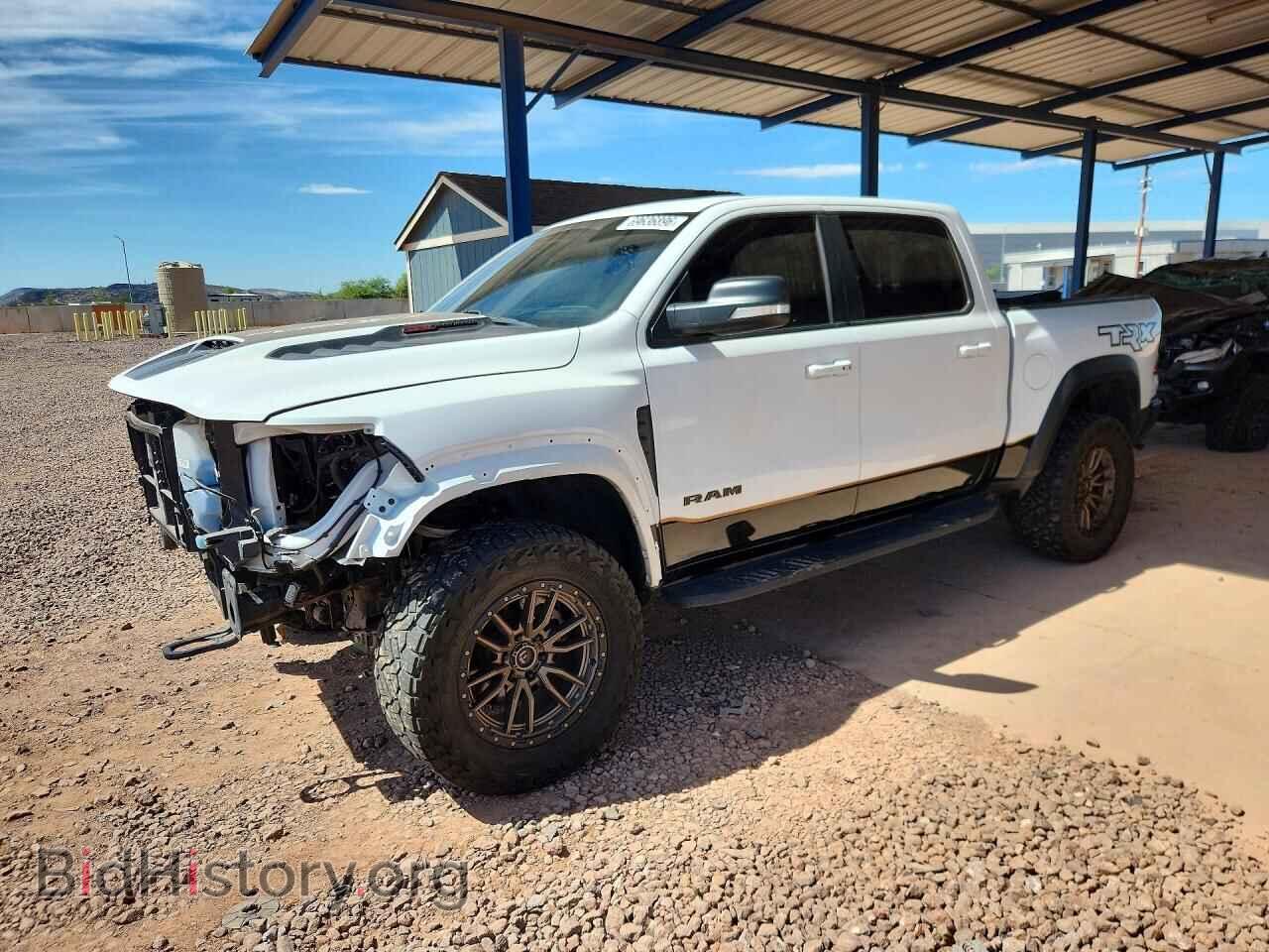 2021 RAM 1500 TRX (VIN 1C6SRFU98MN818327) — photo 1 of 13, Copart, damage: front end
