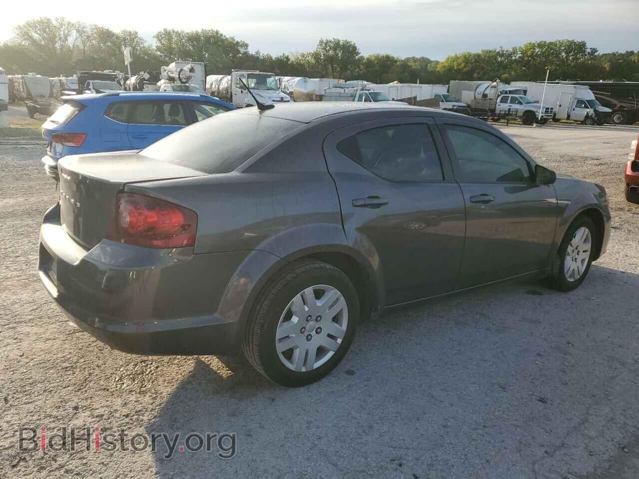 2014 DODGE AVENGER - VIN: 1C3CDZAG3EN218532 - Фото 3