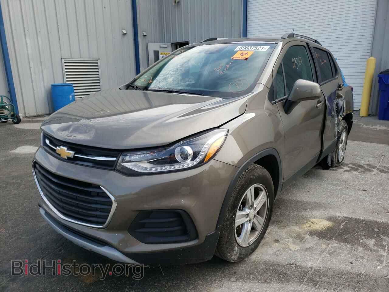 2021 CHEVROLET TRAX - VIN: KL7CJLSB1MB342302 - Фото 2