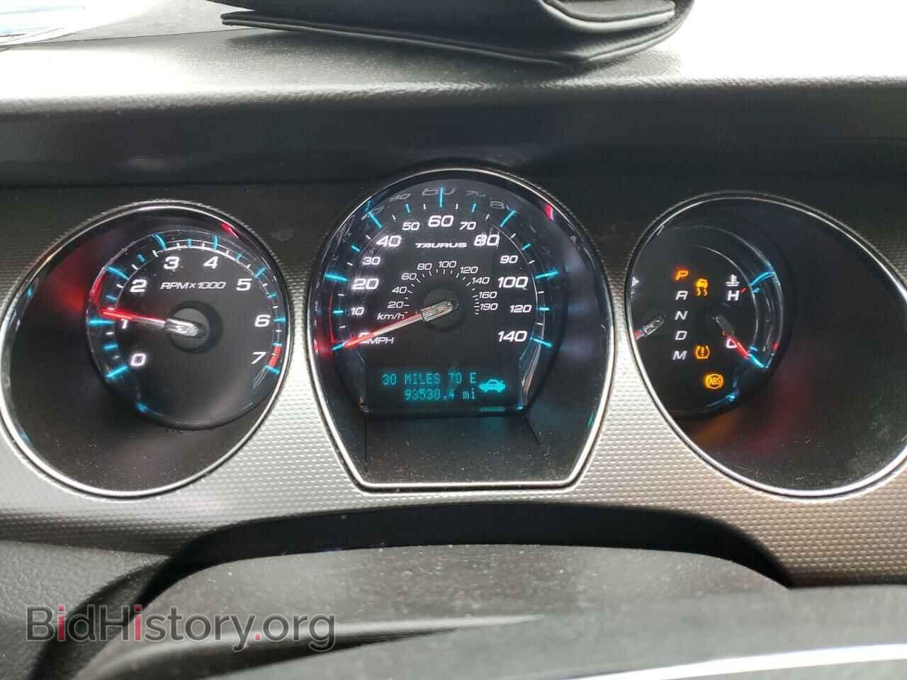 2012 FORD TAURUS - VIN: 1FAHP2EWXCG135365 - Фото 9