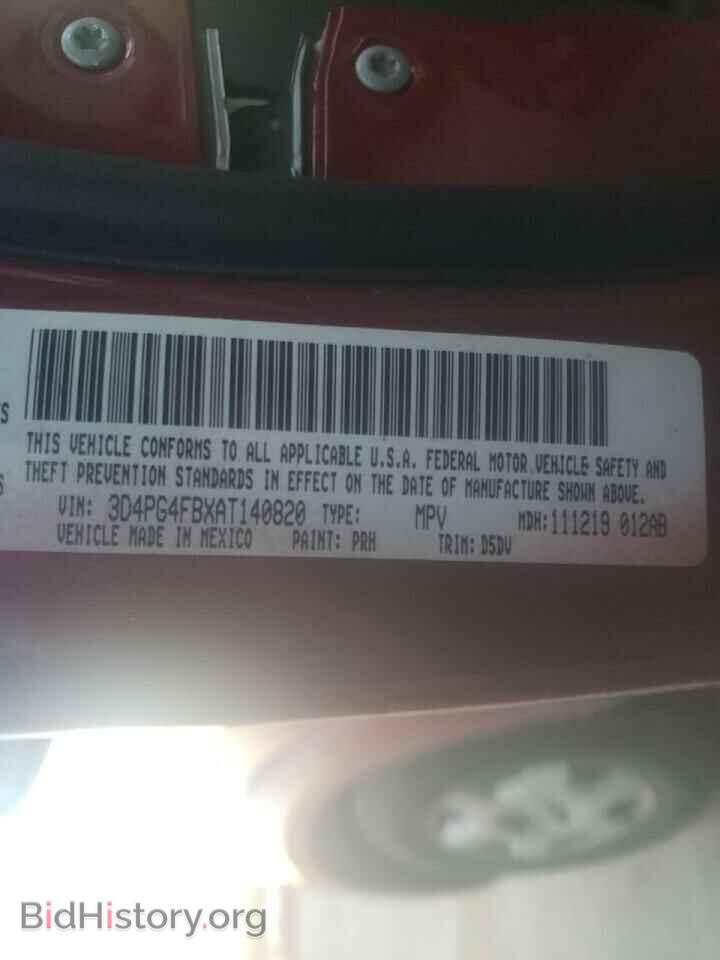 2010 DODGE JOURNEY - VIN: 3D4PG4FBXAT140820 - Фото 10