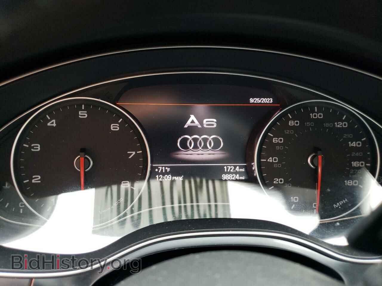 2015 AUDI A6 - VIN: WAUGFAFC7FN014362 - Фото 9
