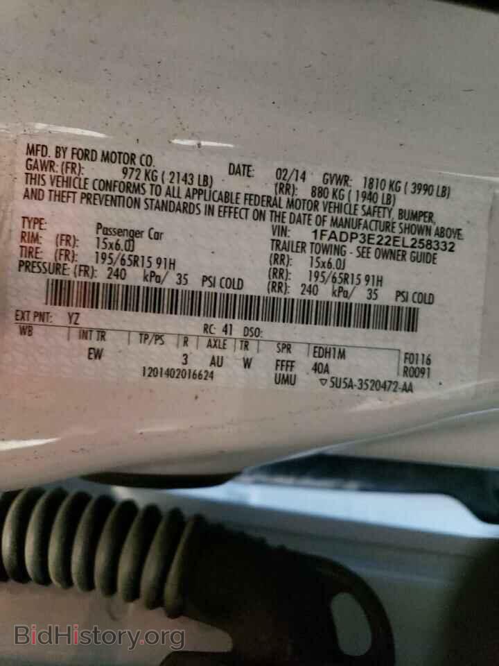 2014 FORD FOCUS - VIN: 1FADP3E22EL258332 - Photo 12