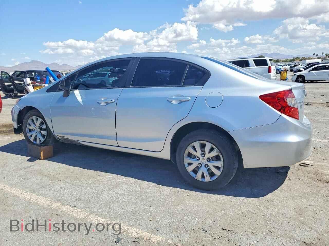 2012 HONDA CIVIC - VIN: 2HGFB2F50CH595842 - Фото 2