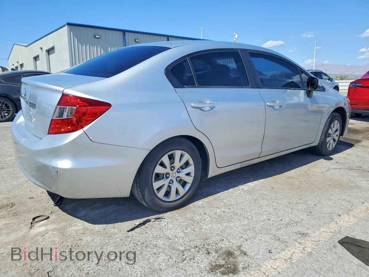 2012 HONDA CIVIC - VIN: 2HGFB2F50CH595842 - Фото 3