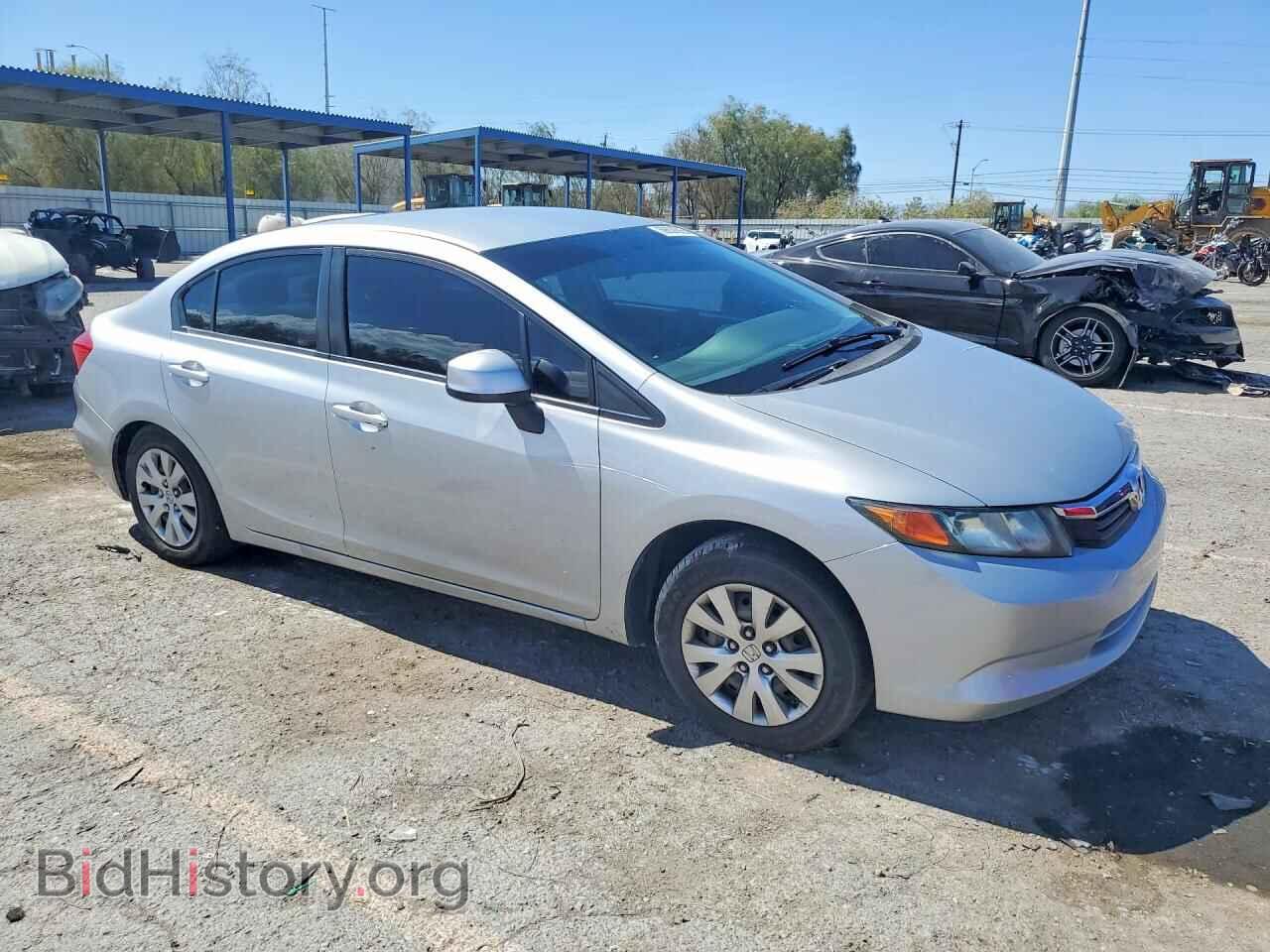 2012 HONDA CIVIC - VIN: 2HGFB2F50CH595842 - Фото 4