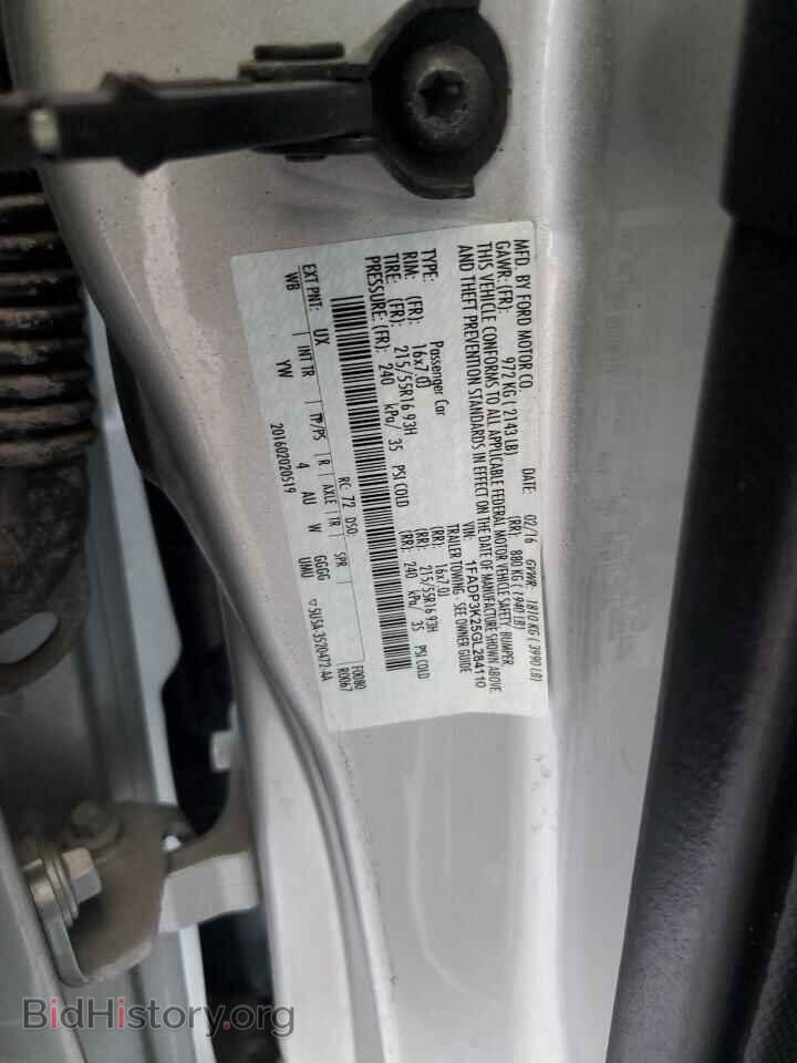 2016 FORD FOCUS - VIN: 1FADP3K25GL284110 - Фото 12