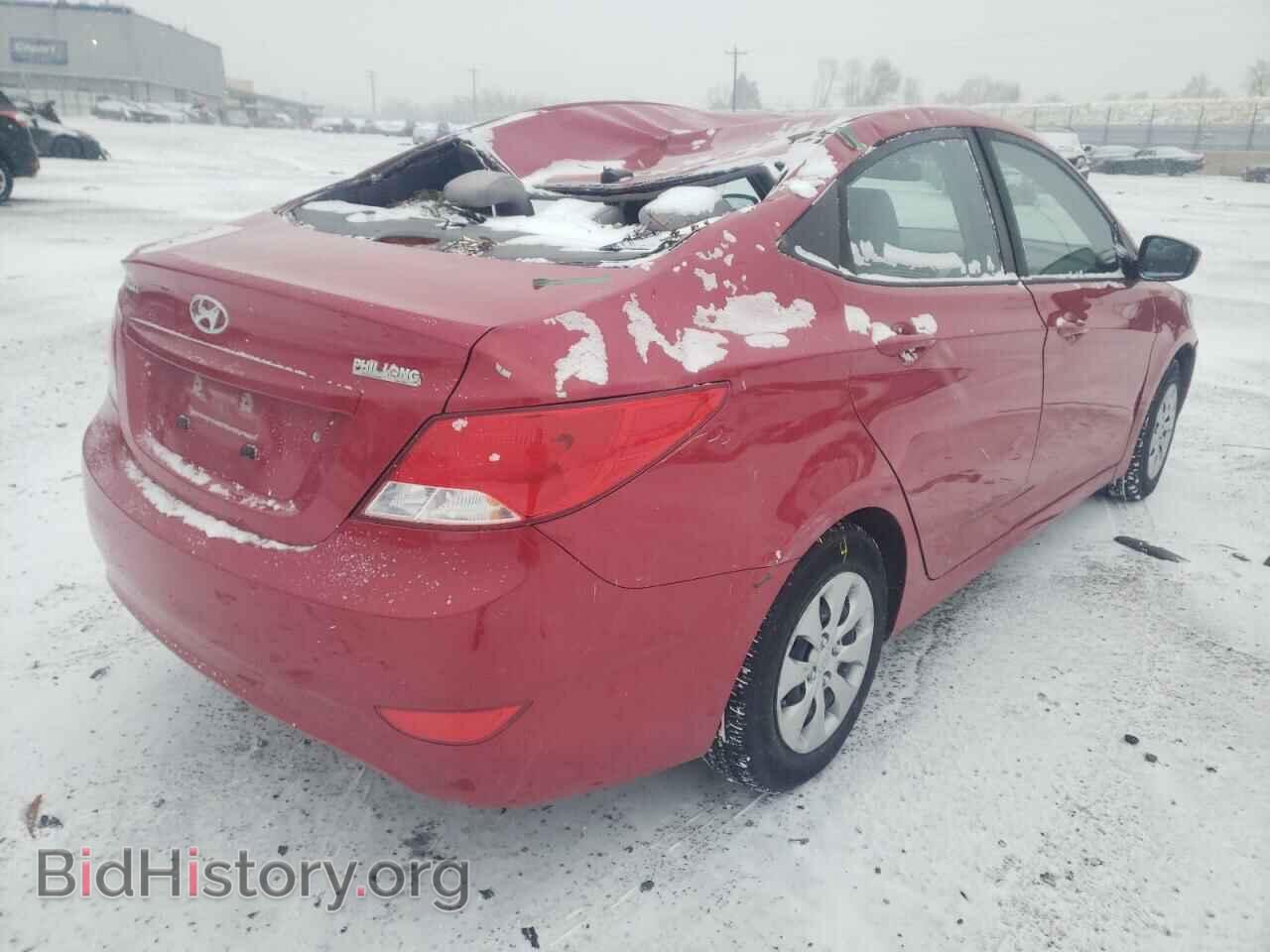 2017 HYUNDAI ACCENT - VIN: KMHCT4AE1HU268917 - Фото 4