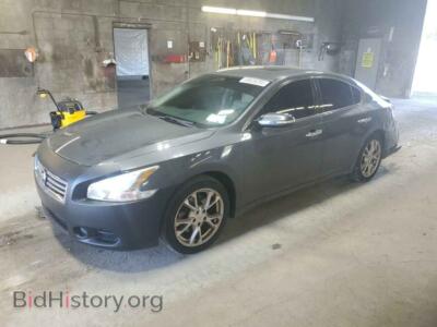 2012 Nissan MAXIMA S, charcoal — VIN 1N4AA5APXCC828933, Copart