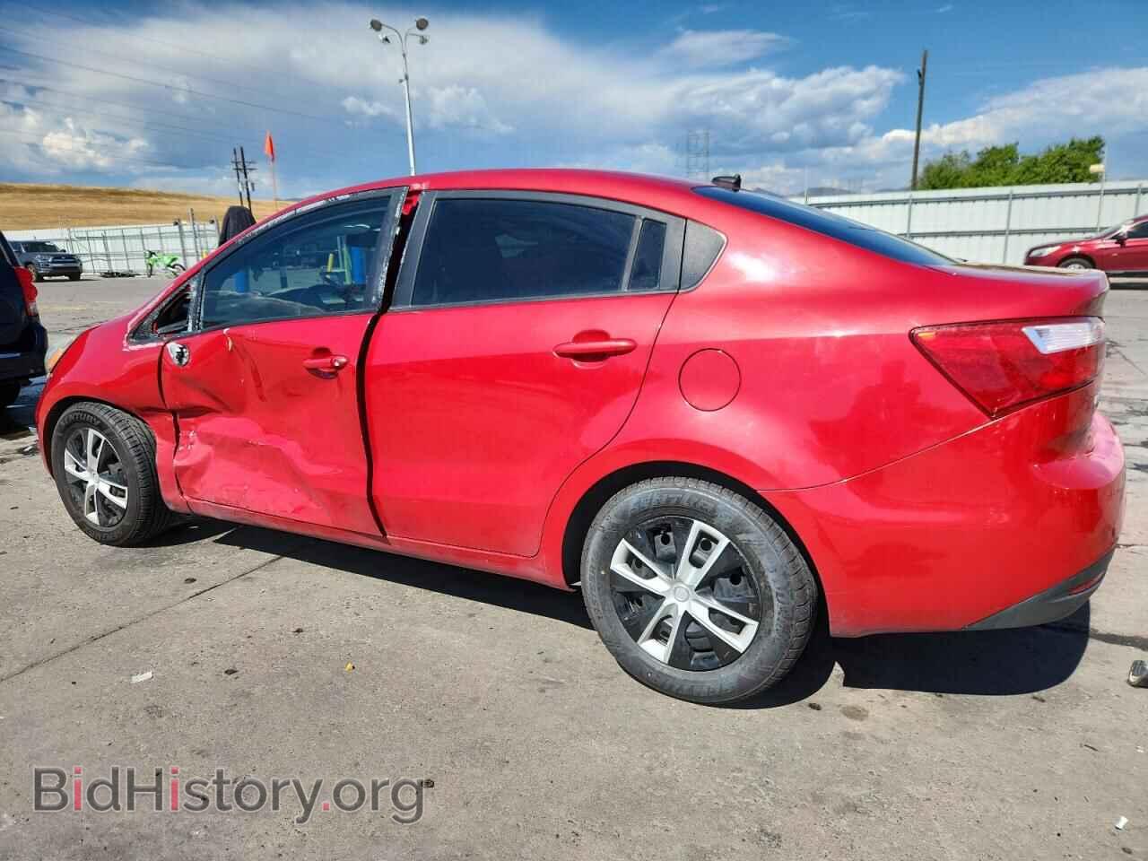 2013 KIA RIO - VIN: KNADM4A37D6216269 - Фото 2