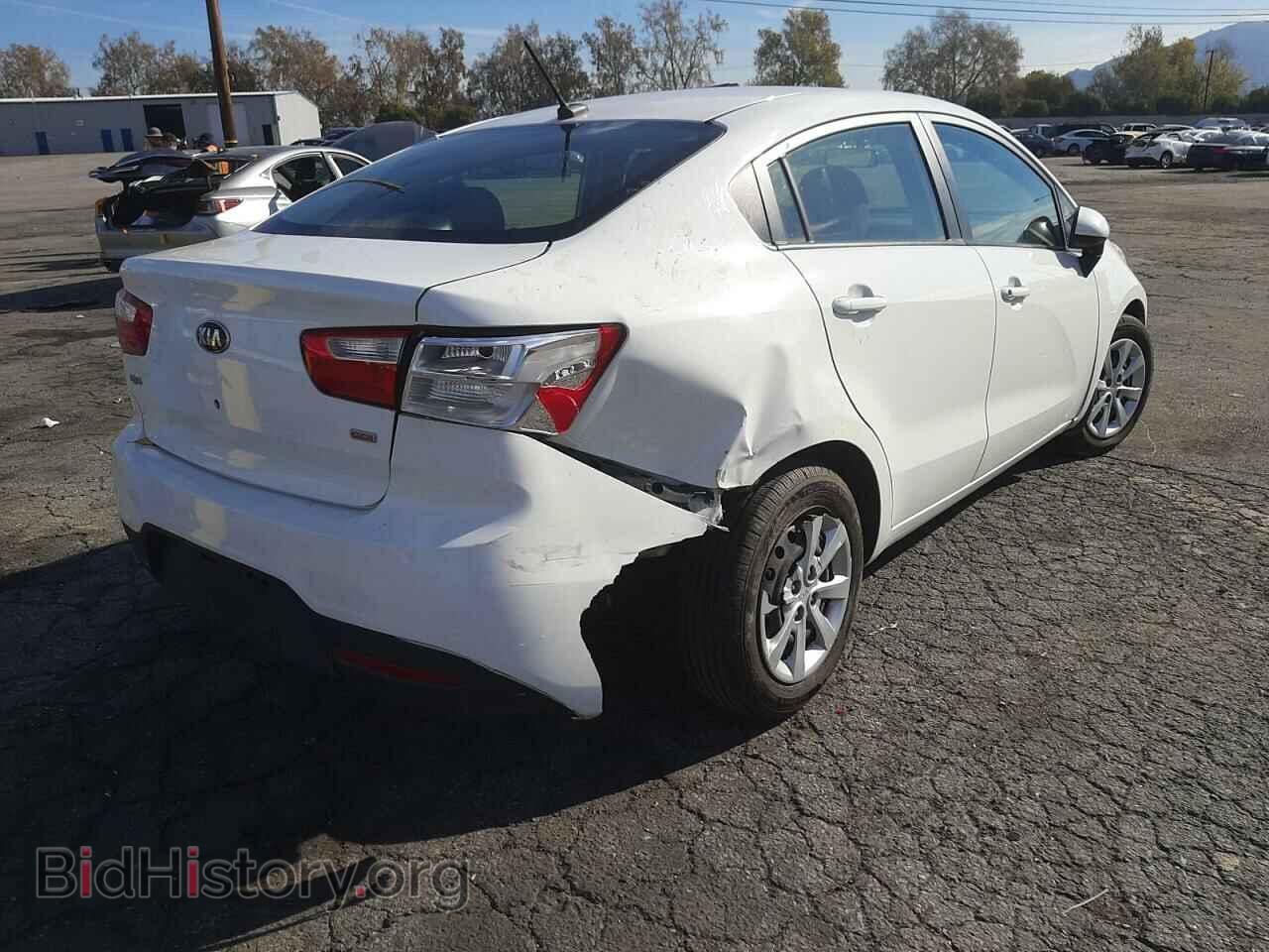 2013 KIA RIO - VIN: KNADM4A34D6212552 - Фото 4