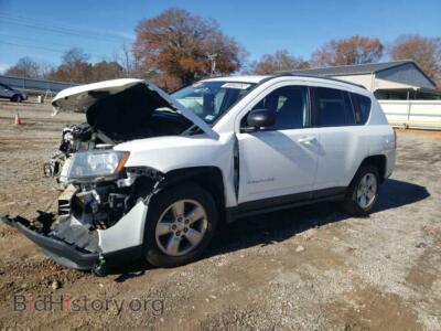 2015 Jeep COMPASS Compass SP, white — VIN 1C4NJCBA3FD438524, Copart