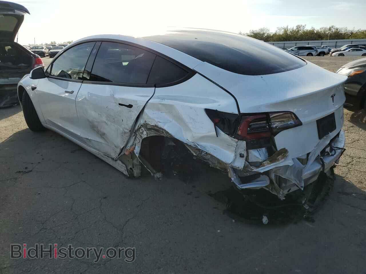 2022 TESLA MODEL 3 - VIN: 5YJ3E1EBXNF153654 - Фото 2