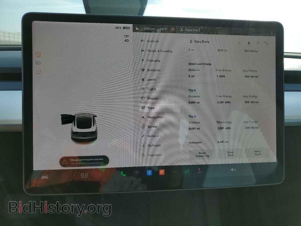 2022 TESLA MODEL 3 - VIN: 5YJ3E1EBXNF153654 - Фото 9