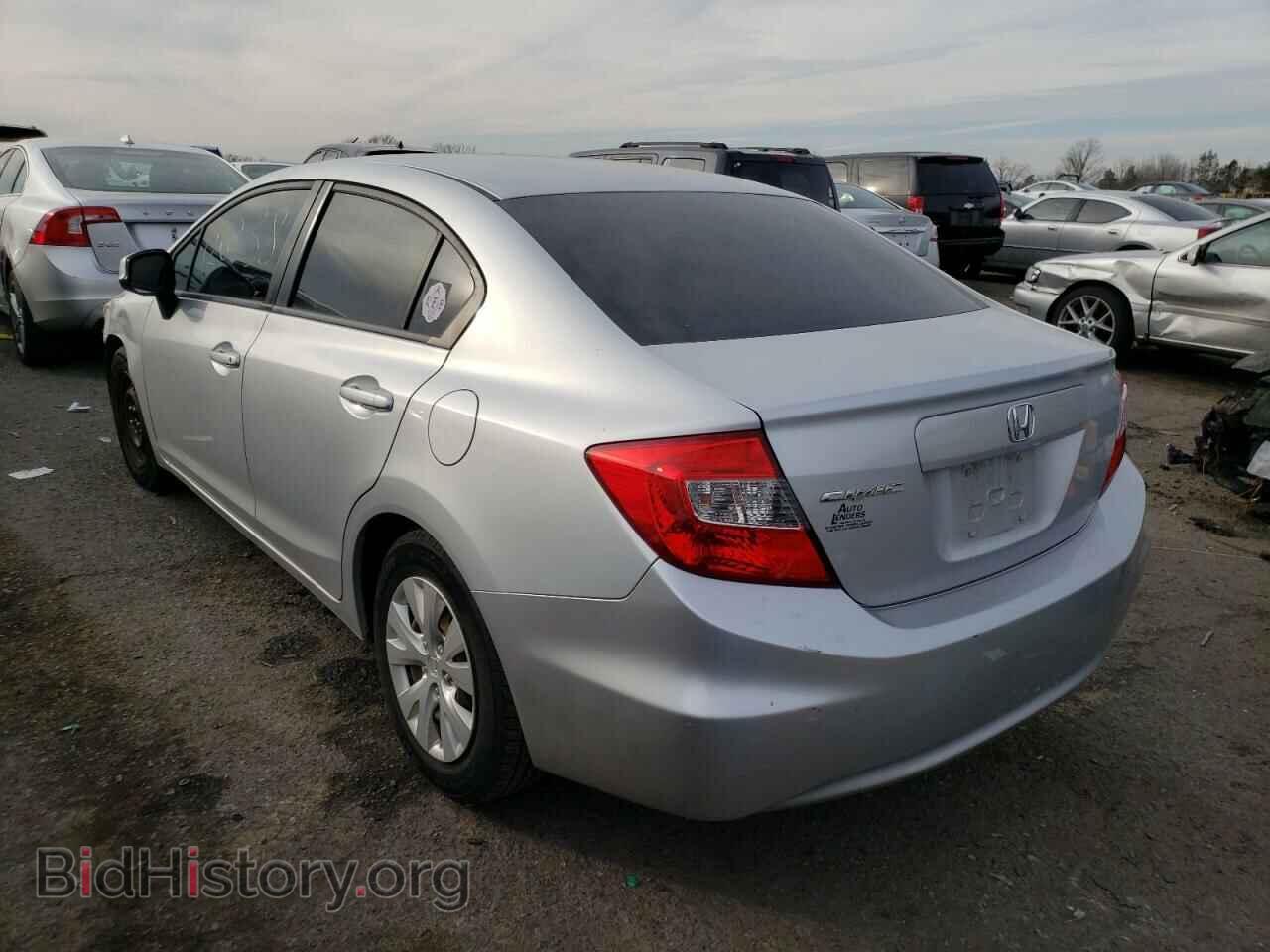 2012 HONDA CIVIC - VIN: 2HGFB2F54CH561340 - Фото 3