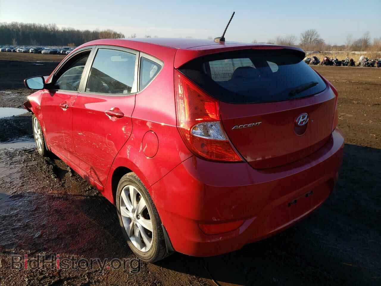 2012 HYUNDAI ACCENT - VIN: KMHCU5AE7CU054672 - Фото 2