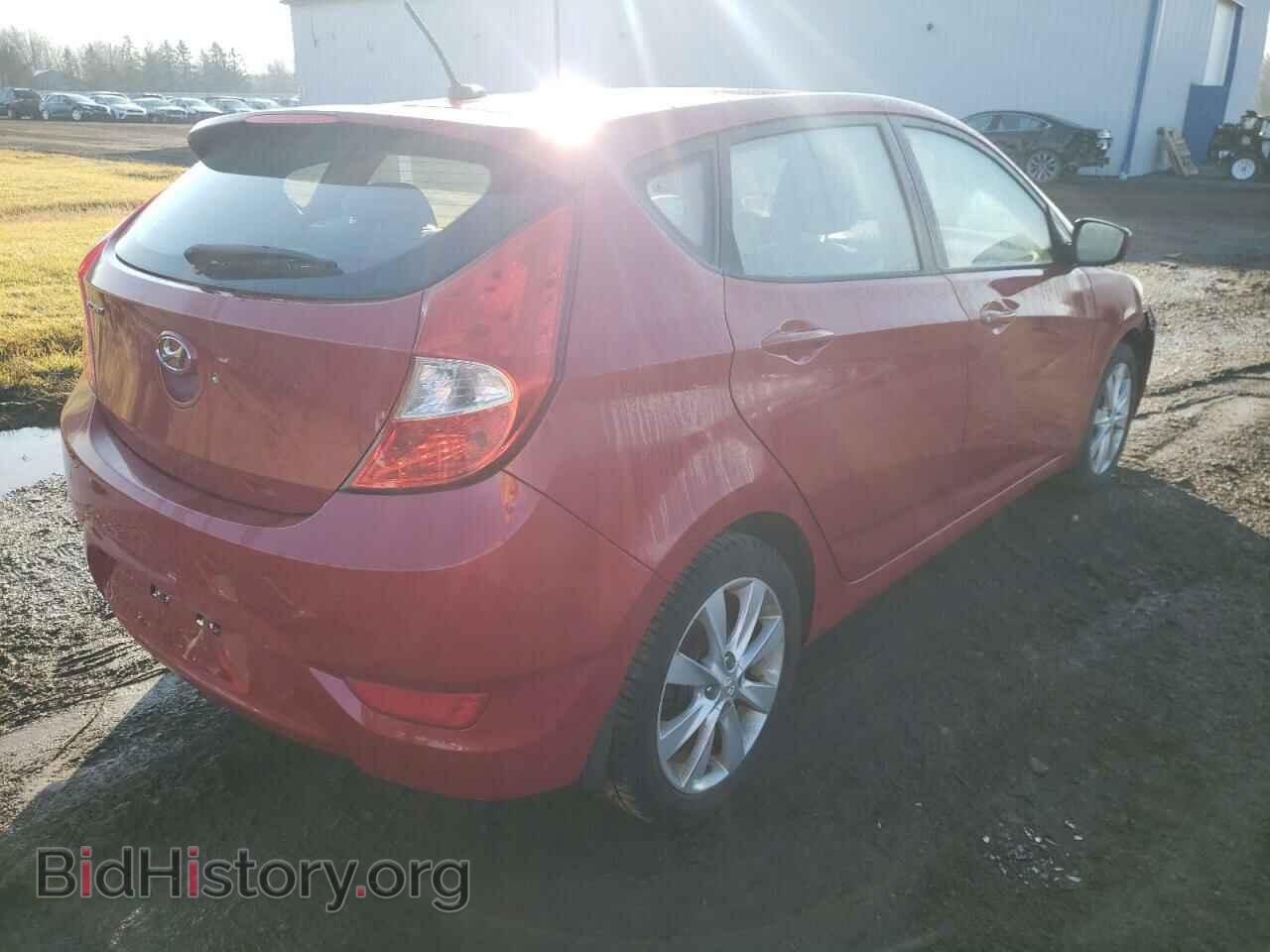 2012 HYUNDAI ACCENT - VIN: KMHCU5AE7CU054672 - Фото 3