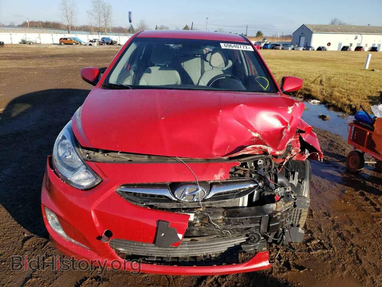 2012 HYUNDAI ACCENT - VIN: KMHCU5AE7CU054672 - Фото 5