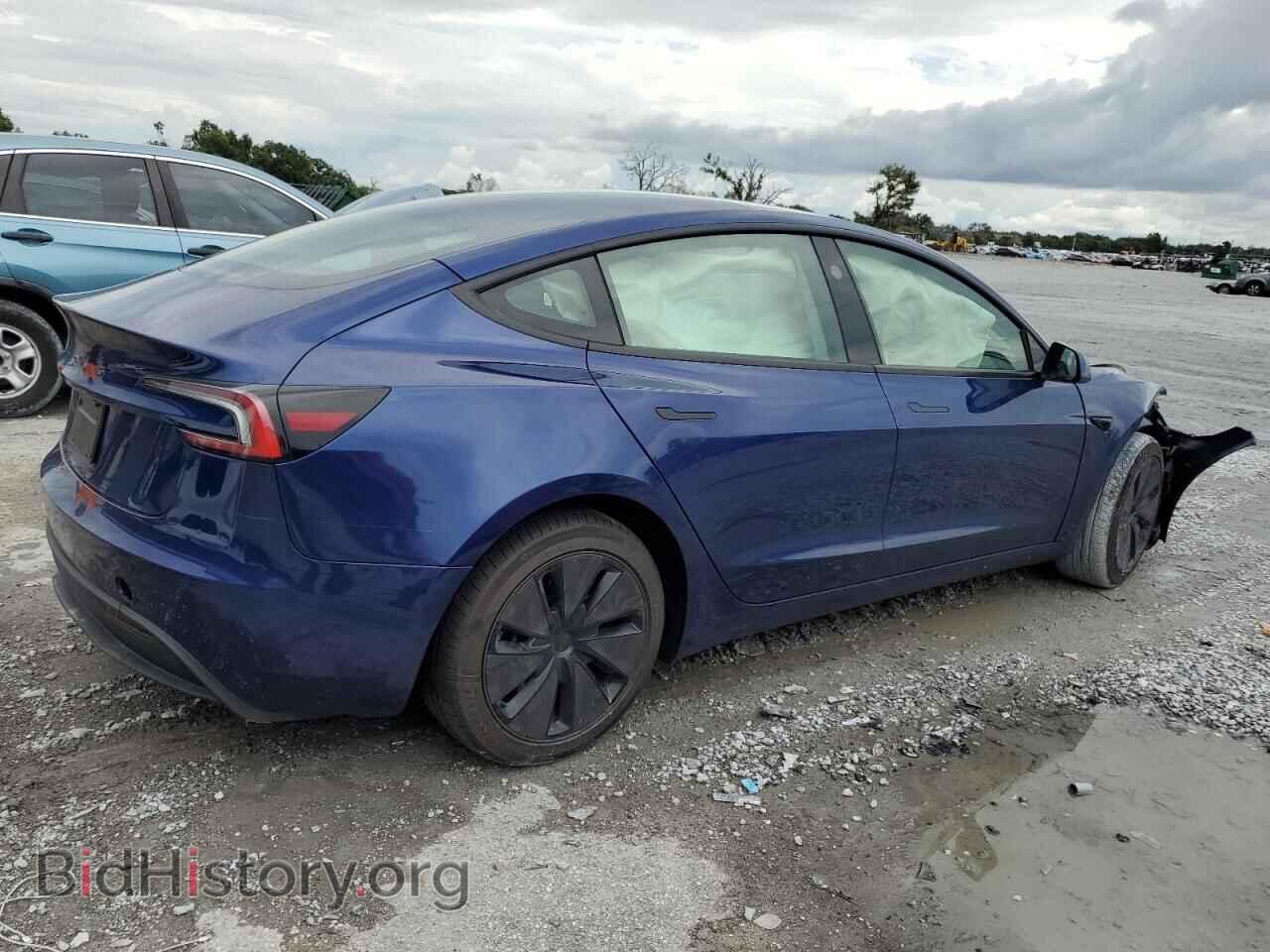 2024 TESLA MODEL 3 - VIN: 5YJ3E1EA9RF847314 - Фото 3