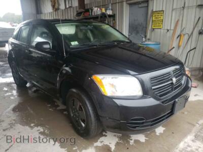 2008 Dodge CALIBER, black — VIN 1B3HB28B18D577205, Copart