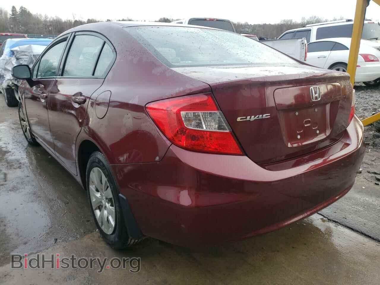 2012 HONDA CIVIC - VIN: 2HGFB2F51CH603561 - Фото 3
