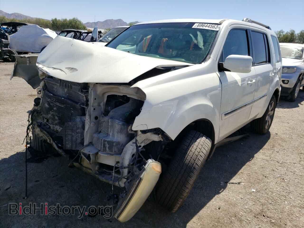 Фотография 5FNYF3H94DB004663 - HONDA PILOT 2013