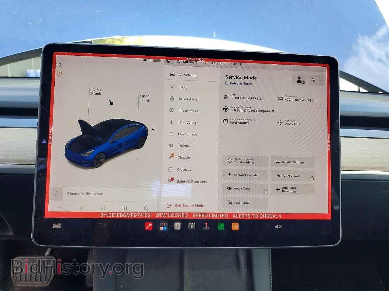 2021 TESLA MODEL 3 - VIN: 5YJ3E1EB6MF974152 - Photo 9
