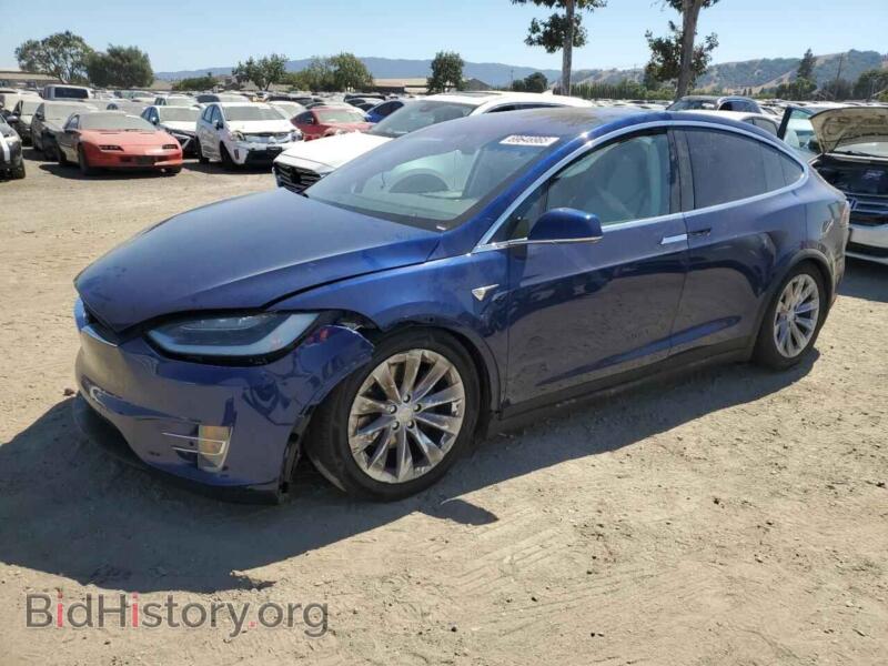 2018 Tesla MODEL X (VIN 5YJXCBE23JF103458) — фото 1 из 13, Copart, повреждение: передняя часть