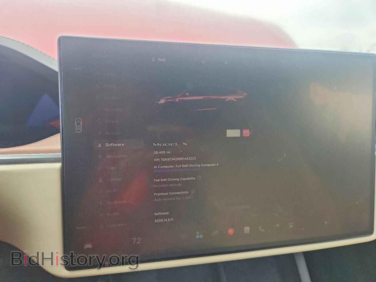 2024 TESLA MODEL X - VIN: 7SAXCAE56RF443223 - Photo 9