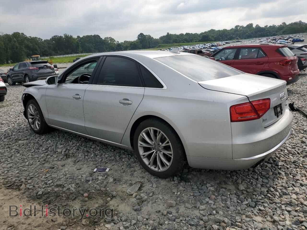 2013 AUDI A8 - VIN: WAUAGAFD0DN010548 - Фото 2