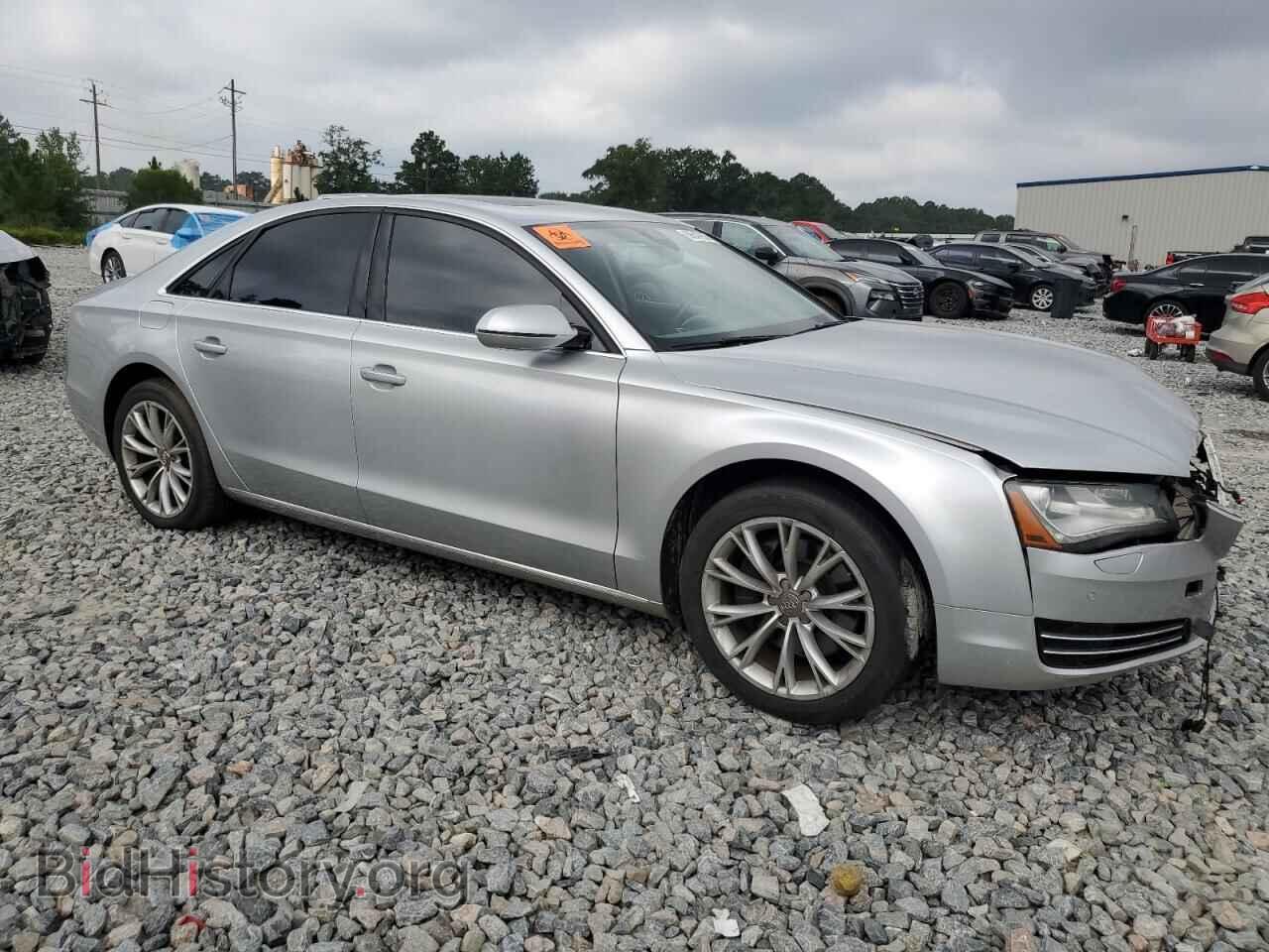 2013 AUDI A8 - VIN: WAUAGAFD0DN010548 - Фото 4